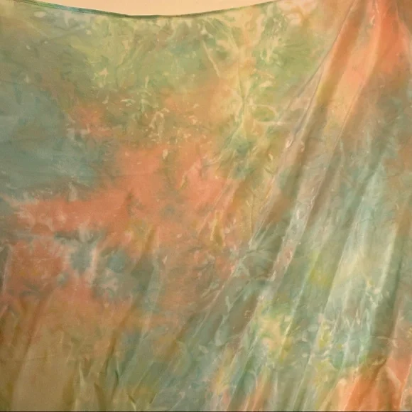 NWT || Madewell || Silk Tie Dye Scarf - Picture 3 of 6